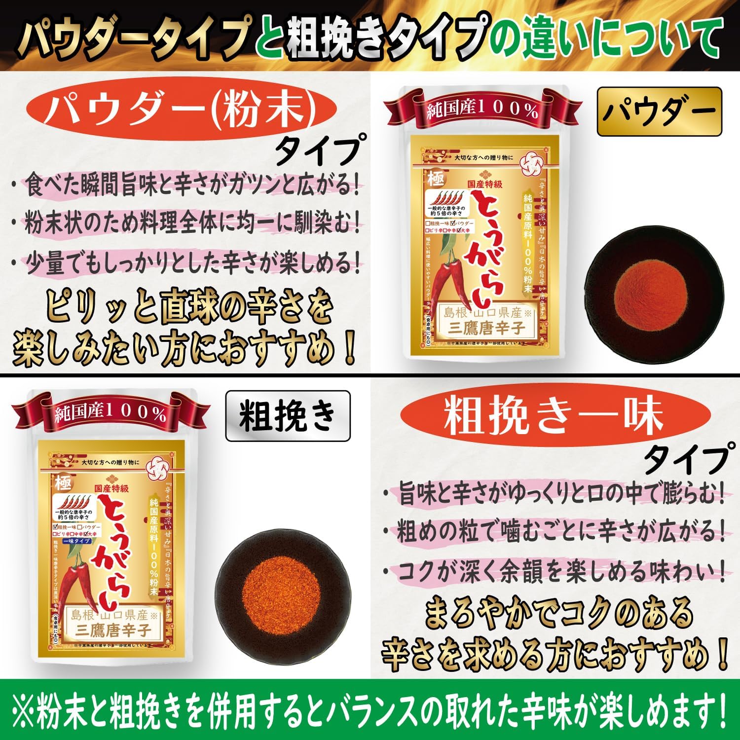(100% Hand-Selected Product) Premium Quality Mitaka Chili Pepper (Shimane / Yamaguchi Prefecture), No Additives, Premium Ichi Pepper, Takagock Claws, Chili Pepper, No Stems, No Letter, Precious