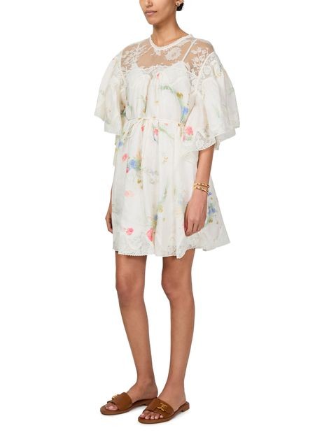 ZIMMERMANN Lucky lace trim mini dress - Image 6