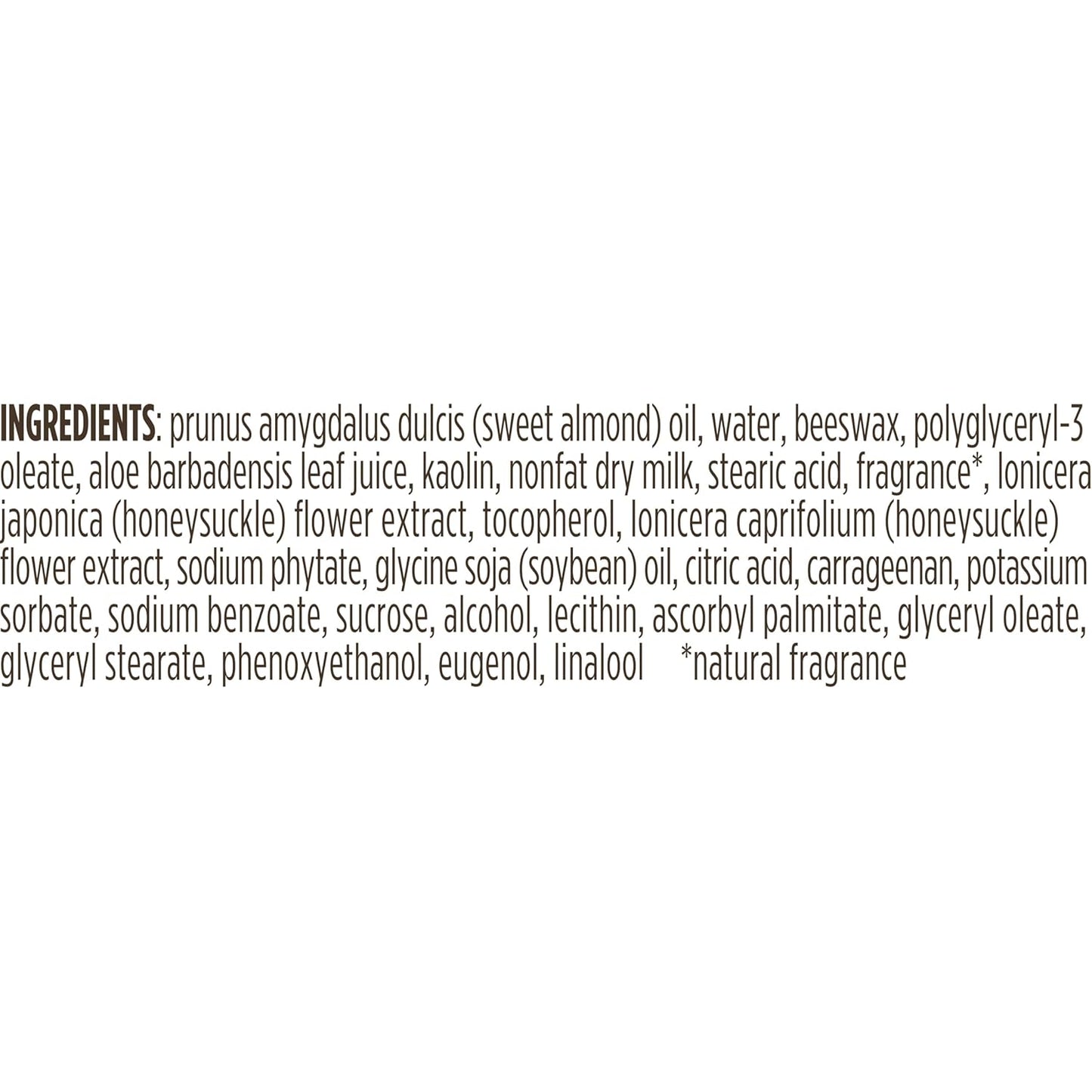 Burt's Bees Crema de manos de almendras y leche, 2 onzas