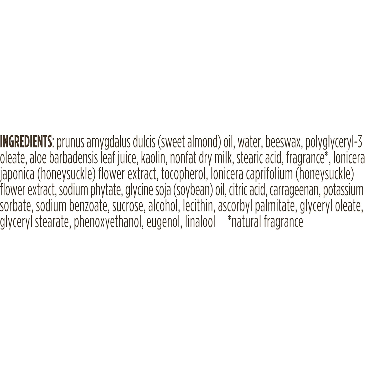 Burt's Bees Crema de manos de almendras y leche, 2 onzas