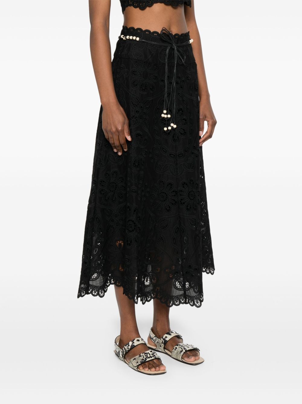 Zimmermann ZIMMERMANN RHIANNON MAXIスカート - Image 6