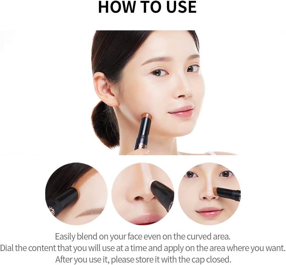 ETUDE [Etude Official] Play 101 Stick Duo #01 / Nose Shadow/Highlight/Shading/Natural/Contour Makeup, 1pc (x1)