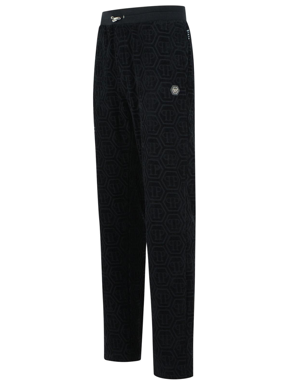 Philipp Philipp Plein 'Jogger' Black Cotton Pants - Image 6