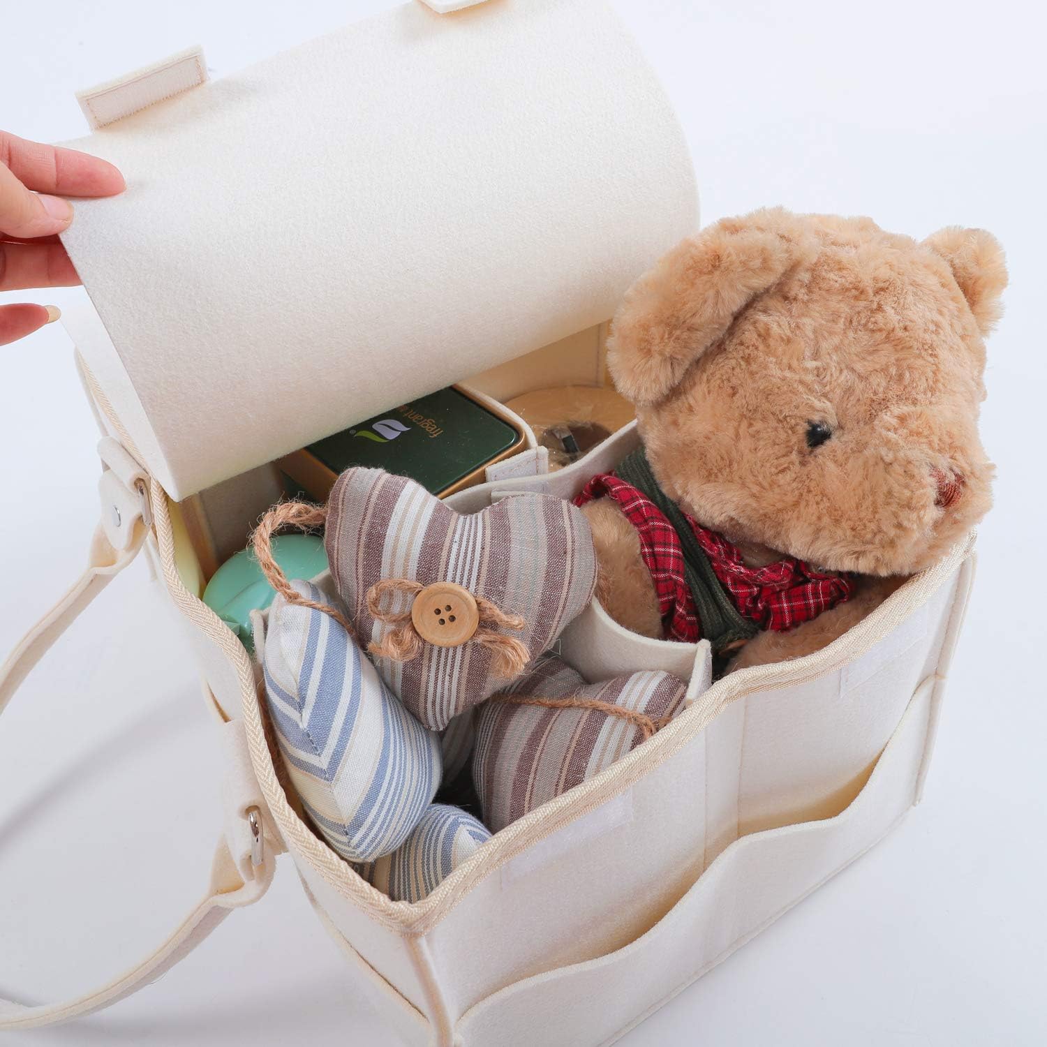 Diaper Stocker, Diaper Storage, Diaper Storage Case, Baby Supplies, Storage Bag, Multifunctional, Diaper Storage Bag, Foldable, Baby Storage Box, Car Travel Storage Bag with Lid, Baby Prep, Toys