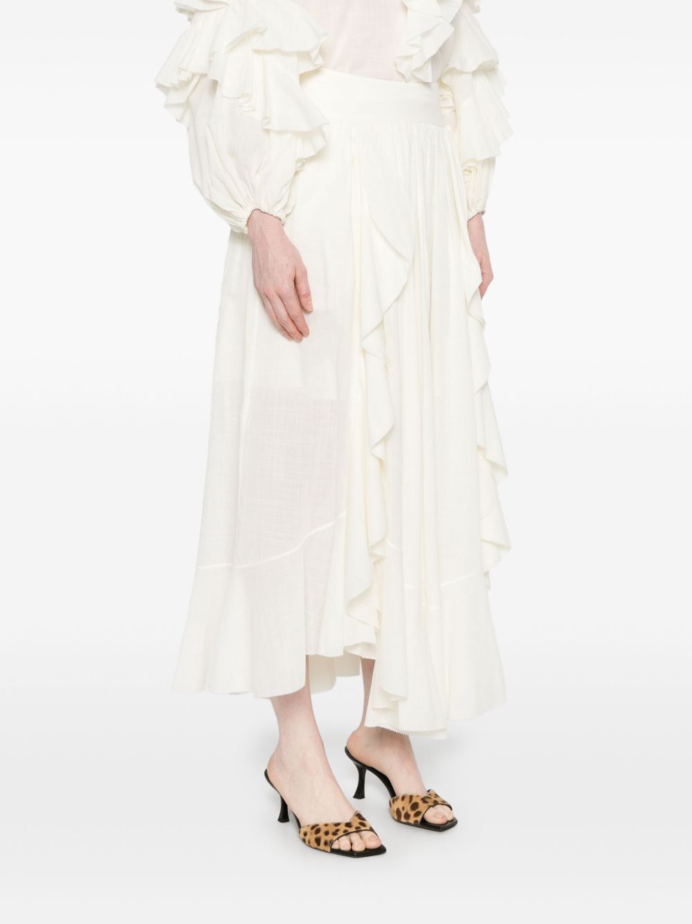 Zimmermann ZIMMERMANN ACACIA COTTON MAXIスカート - Image 6