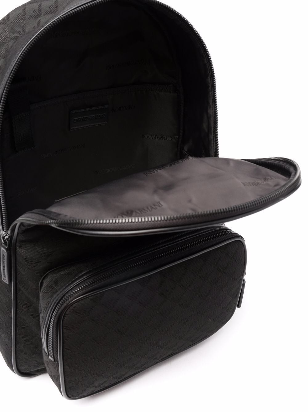 Emporio Emporio Armani Exclusive Allover Logo Backpack - Image 6