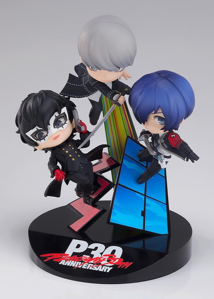 Good Smile Company, Persona Series, Nendoroid Moa, 30th Anniversary Collaboration Vinet, Plastic, Painted and Assembled Product, Non-scale, Exclusive Pedestal, Total Height Approx. 5.9 inches (150 mm