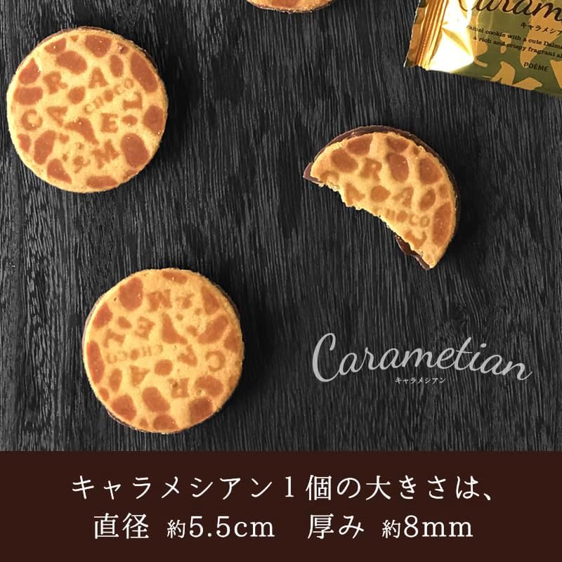 Carametian Chocolate, Caramel, Chocolate Gift, Souvenir, Confectionery Present, Popular, Order, Souvenir, Sweets, Individually Wrapped, Gift, Luxury (Pack of 12)