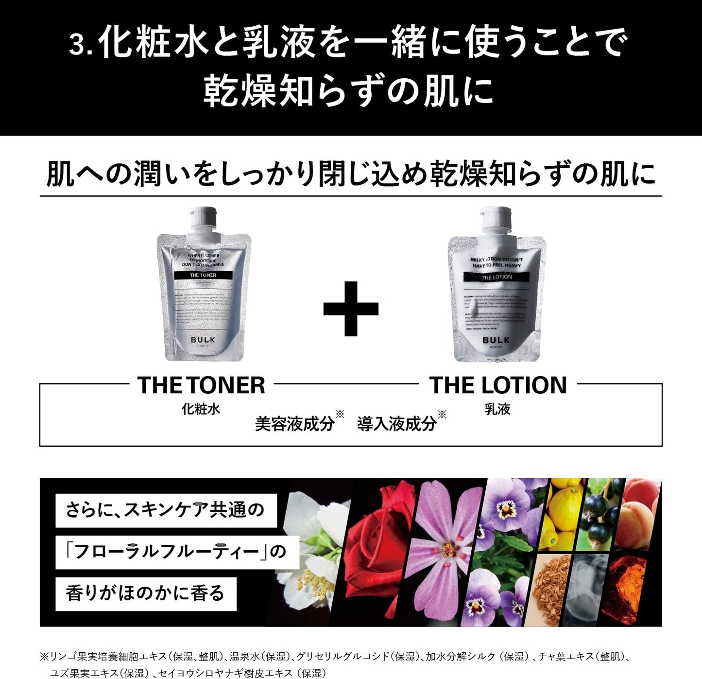 Bulk Homme Milky Lotion for Men 3.5 oz (100 g)