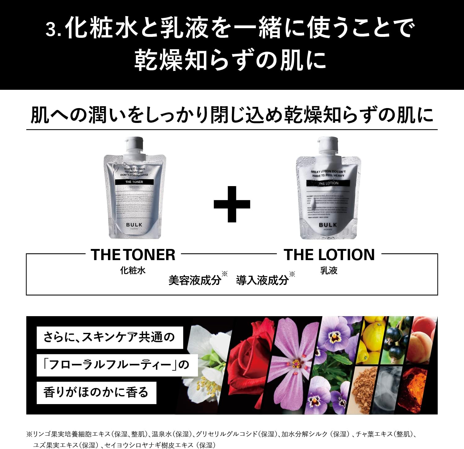 Bulk Homme Milky Lotion for Men 3.5 oz (100 g)