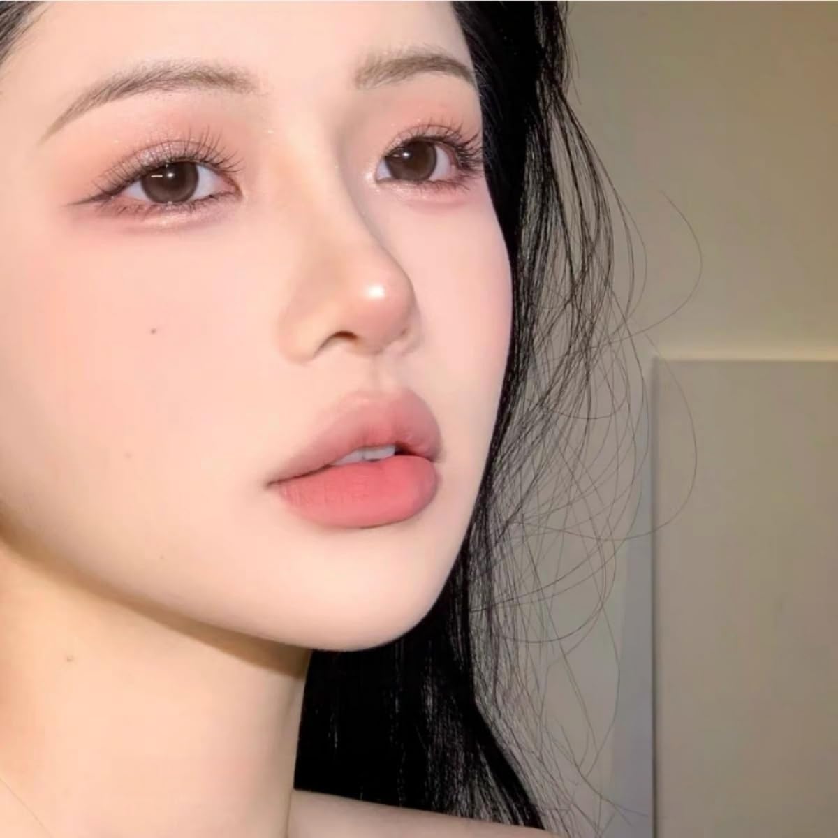 Natural False Eyelashes, Natural Eyelashes, Premium Fiber, Soft and Long Eye Shape, Hand Made for Upper Eyelashes