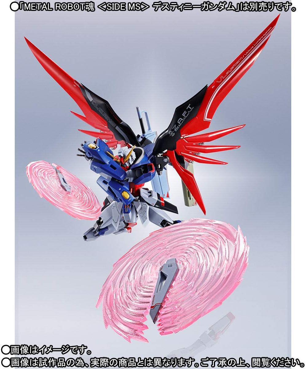 BANDAI Metal Robot Spirits Side MS Destiny Gundam Dedicated Light Wings & Effect Set