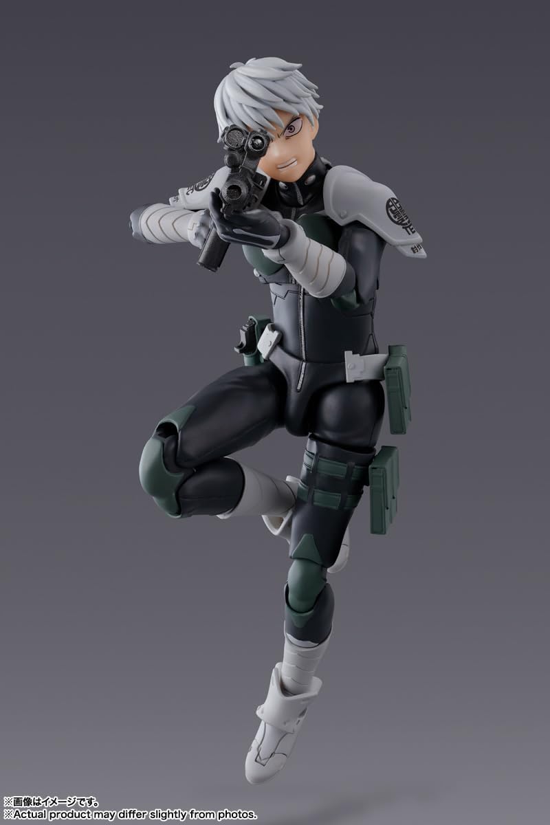 S.H. Figuarts Kaiju No. 8 Reno Ichikawa, Approx. 5.7 inches (145 mm), PVC & ABS, Pre-painted Action Figure
