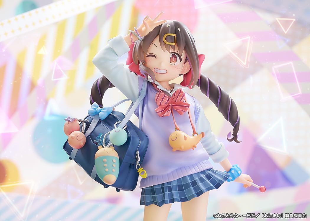 ファット・カンパニー お兄ちゃんはおしまい！ スケールフィギュア 緒山みはり 平成ギャルVer. プラスチック製 塗装済み完成品 1/6スケール 専用台座付属 全高約250mm