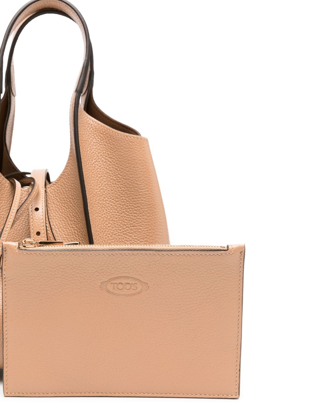 Tods トッド 'S ミニレザーショッピングバッグ - Image 6