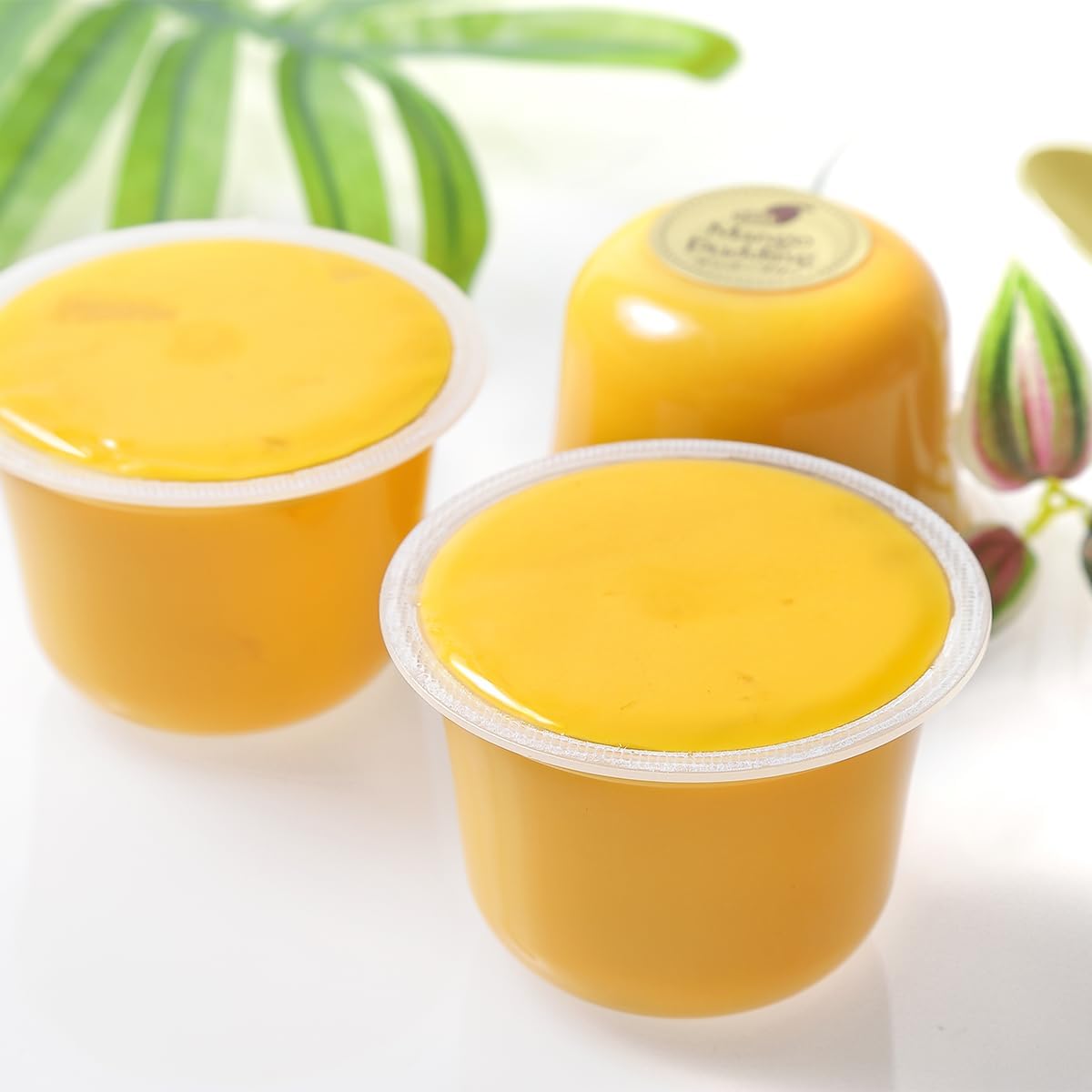 Exclusively Japanese Premium Mango Pudding | 1 Box 6 Pieces (115g x 6 pieces) | [Committed by the Established Yōkan Shop] | High-End Mango Gift Pudding High-End Pudding Gift Pudding Set High-End