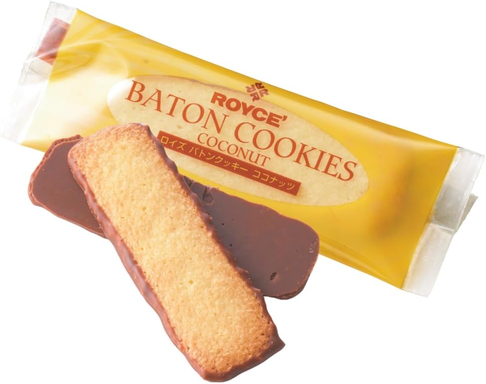 ROYCE'(ロイズ) Baton Cookie [Coconut] [Hokkaido Sweets] 25 pieces (x 1)