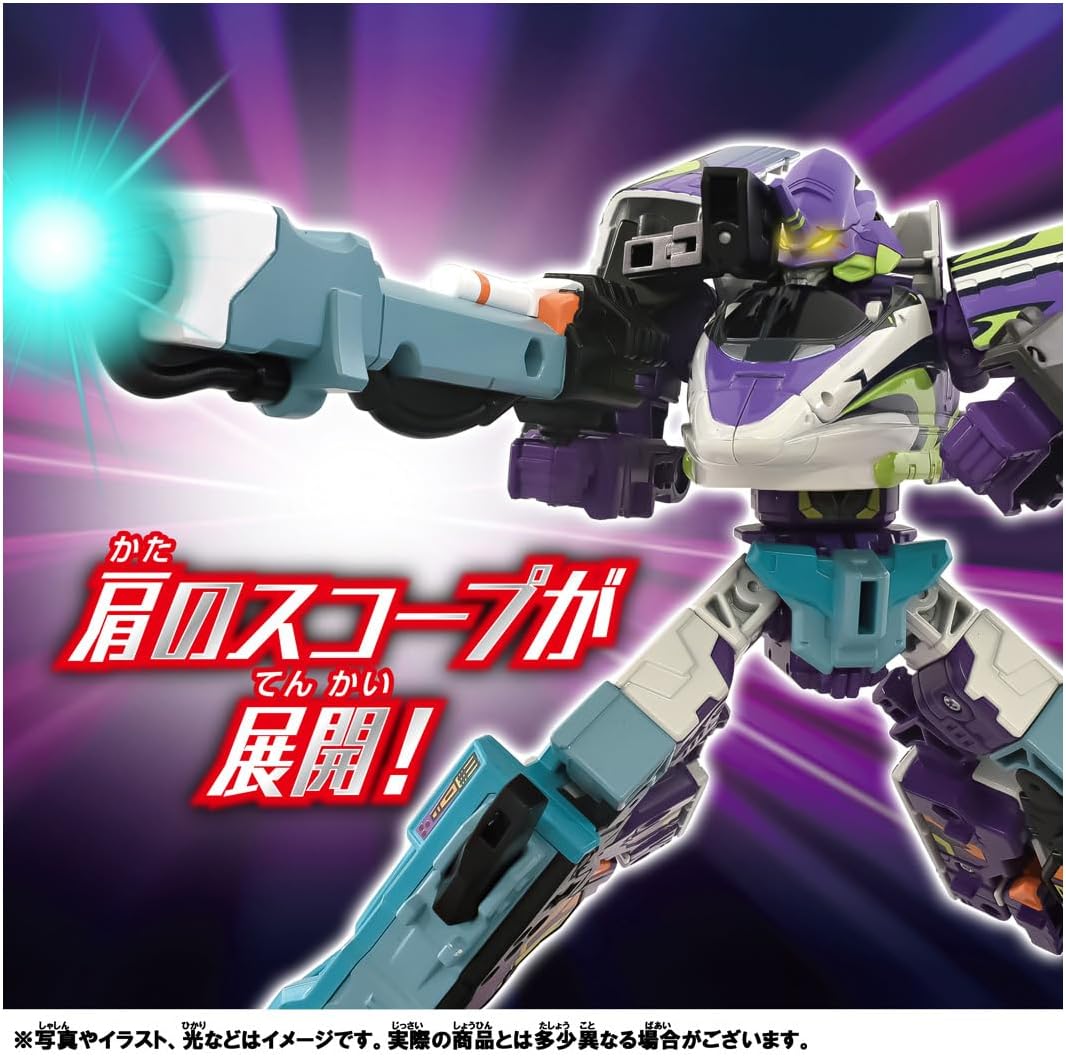 Takara Tomy Plarail Shinkalion CW 500 Type EVA Positron Foam Train Toy for Ages 3 and Up