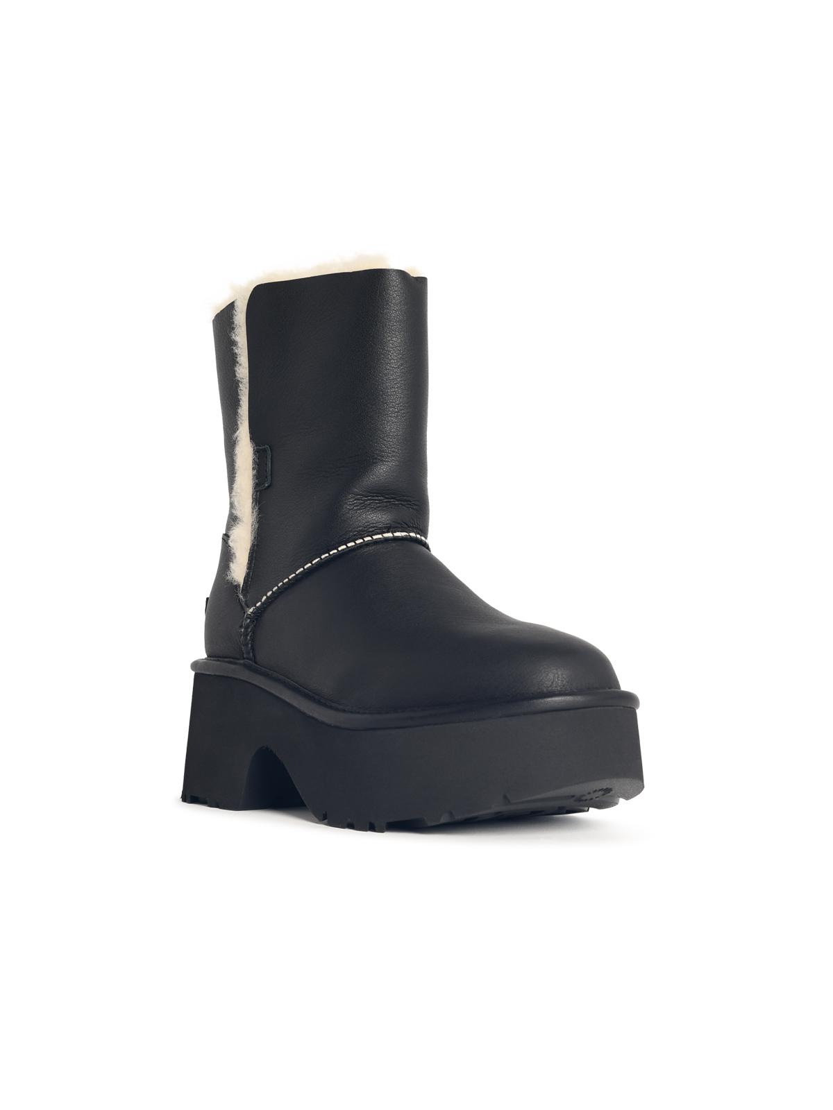Ugg Ugg 'Classic Esmee'ブラックリアブーツ - Image 6