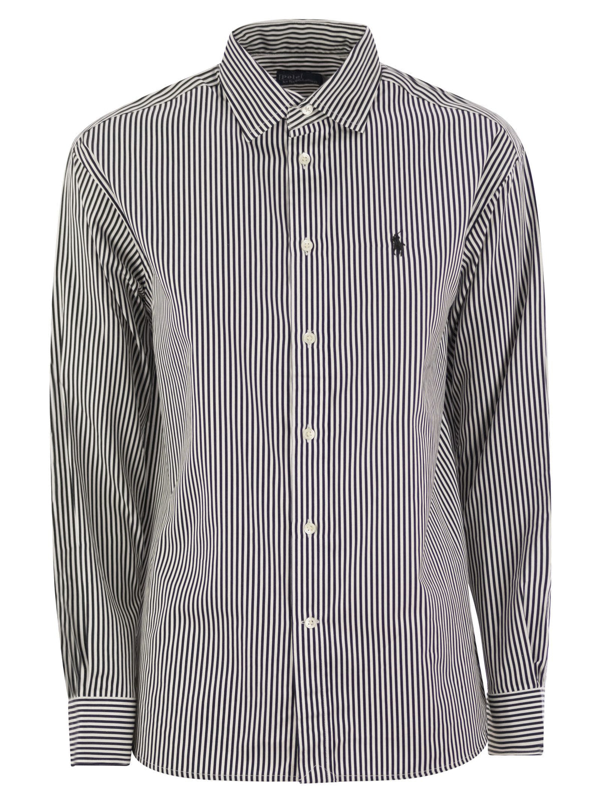 Polo ポロラルフローレンリラックスフィットストライプコットンシャツ - Image 6