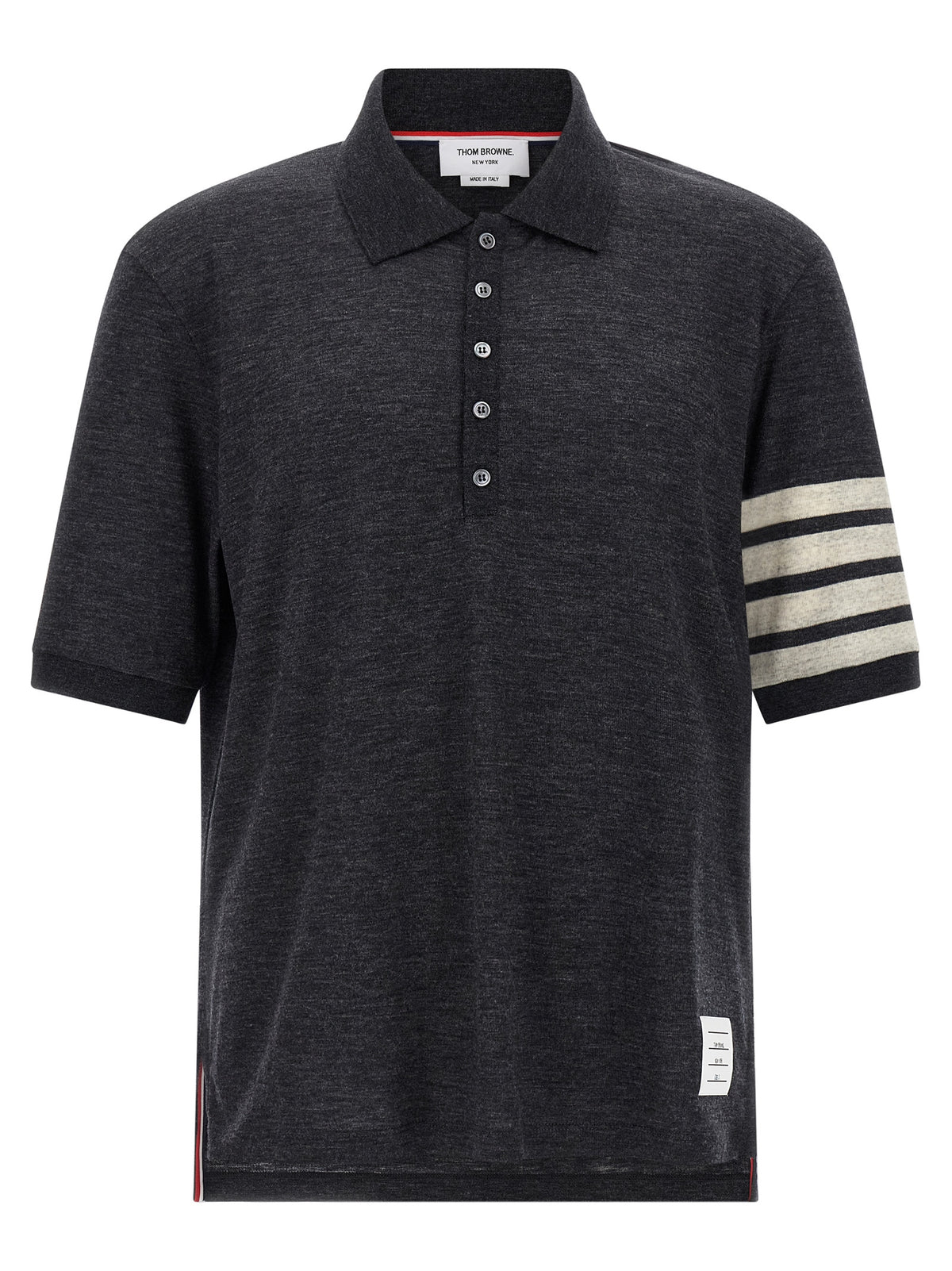 Thom Thom Browne '4 Bar' Polo Shirt - Image 6