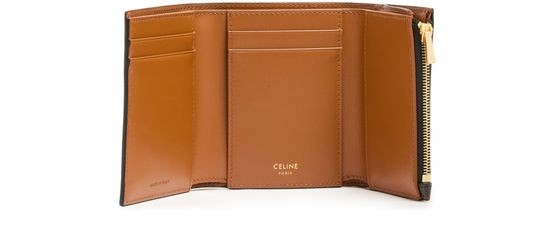 Fine wallet Celine Victoire in Triomphe canvas - Image 6