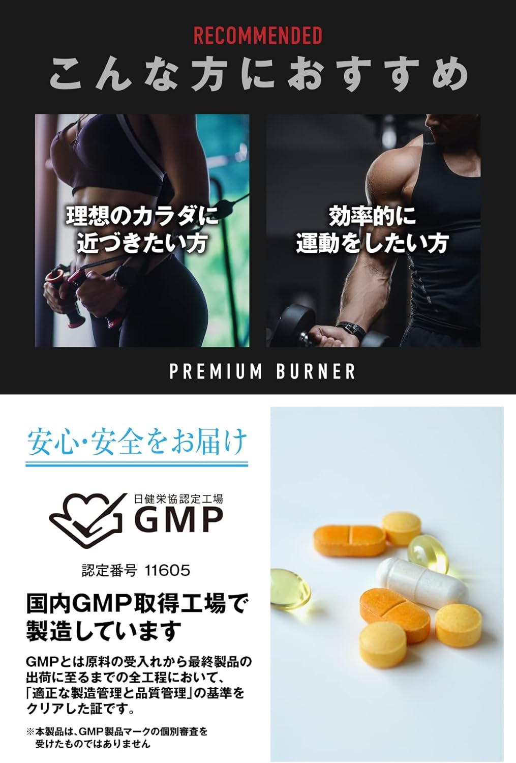 REYS レイズ 【PREMIUM BURNER】 Premium Burner 120 Tablets (Approximately 30 Servings) Developed under supervision of Yamazawa Tadaaki, Contains 8 Selected Ingredients Including Garcinia (HCA), Black Ginger