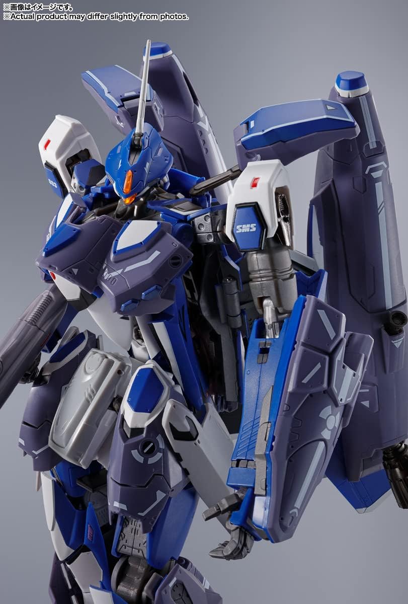 BANDAI SPIRITS DX Chogokin Macross F VF-25G Super Messiah Valkyrie (Michael Blanc Machine) Revival Ver. Approx. 11.8 inches (300 mm), ABS & PVC & Die-Cast Painted Action Figure