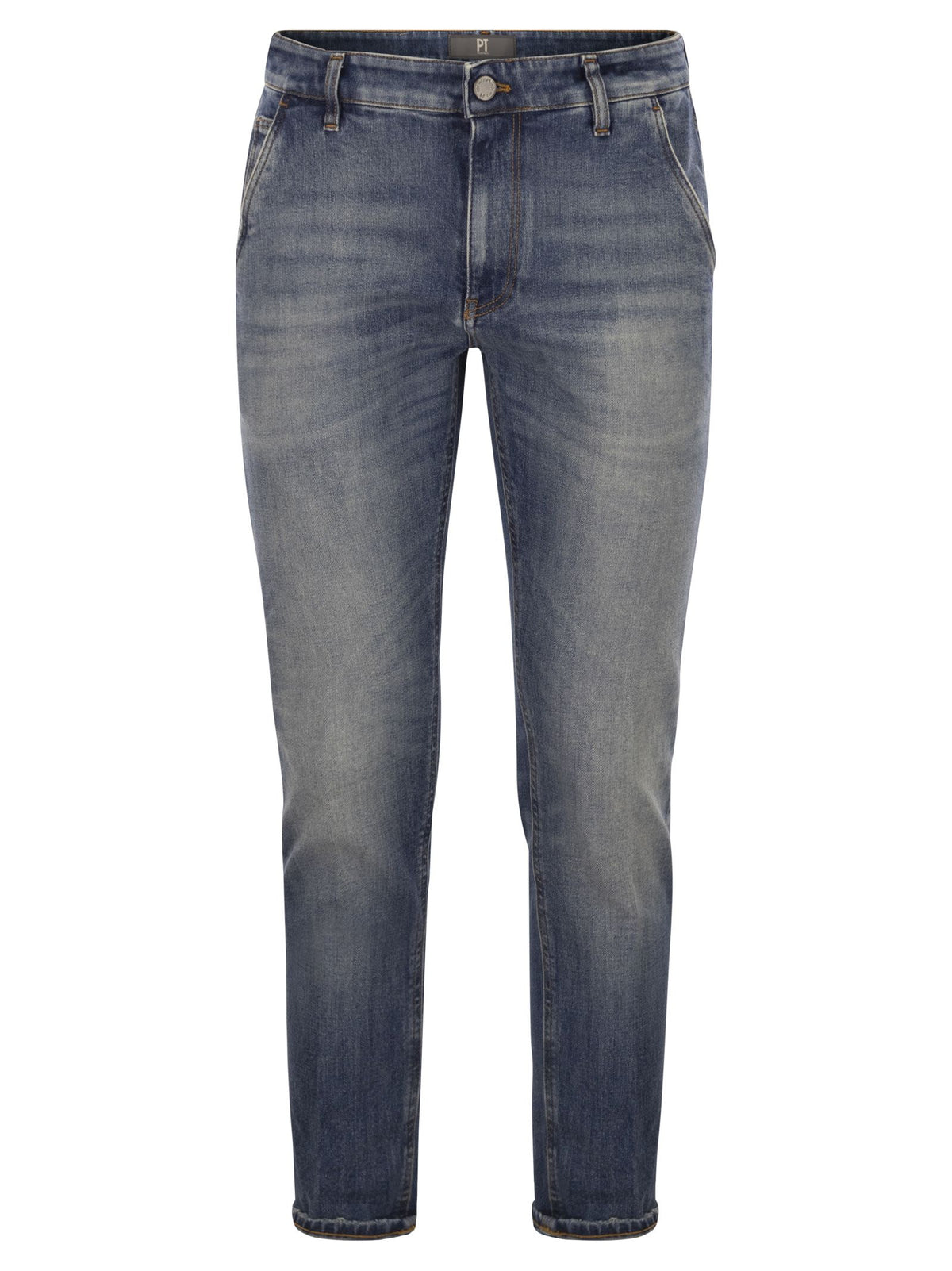 Pt Pt Torino インディー ストレッチ コットン & カシミア デニム パンツ - Image 6