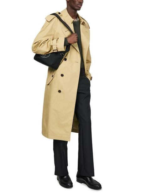 BURBERRY Long cotton blend trench coat - Image 6