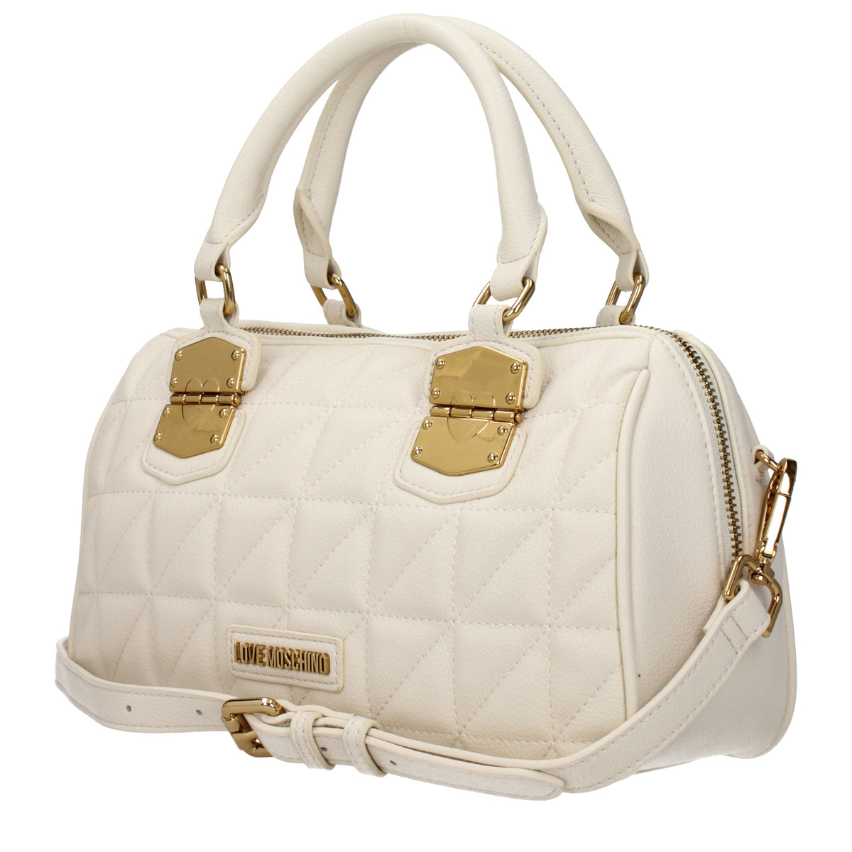Moschino モスキーノのハンドバッグが大好きな女性ポリウレタンベージュ/バター - Image 6