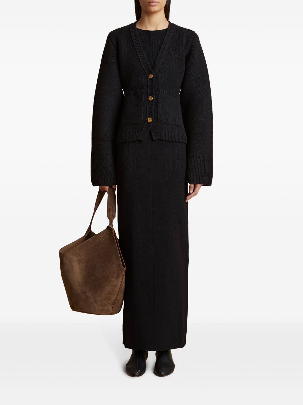 Khaite Khaite Scarlet Cashmere Cardigan - Image 6
