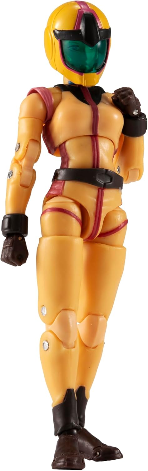 G.M.G. COLLECTION 04 Mobile Suit Gundam Earth Federation Forces Ceyla Mass, Approx. 3.9 inches (100 mm), PVC Pre-painted Action Figure