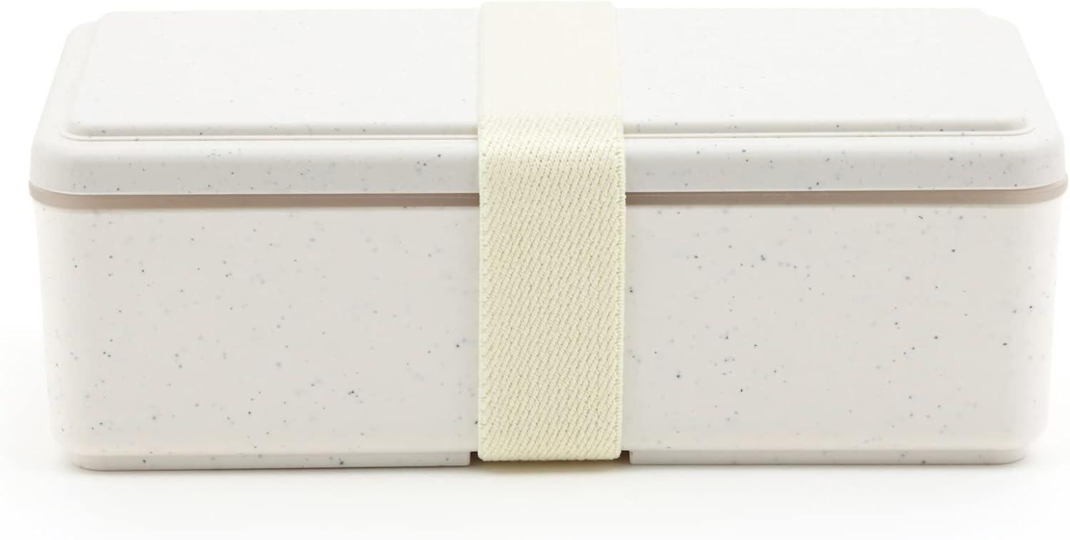 Miyoshi Seisakujyo (三好製作所) GEL-COOL Gel Cool Square Gelato Plain Integrated Ice Pack Rectangular Lunch Box L Bento Box Vanilla Color 7.01×3.43×2.36 in (17.8×8.7×6 cm) 16.9 fl oz (500 ml) 1 Tier Bento