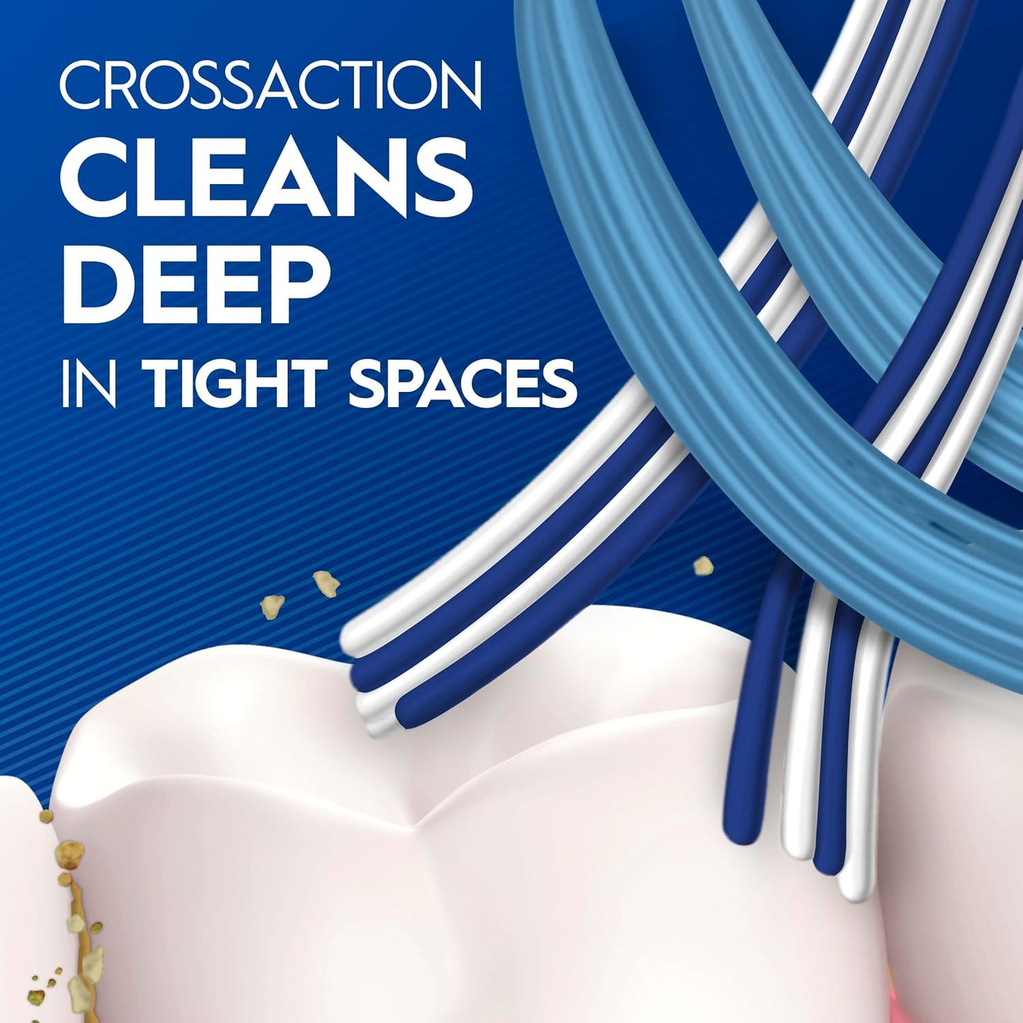 Oral-B Pro Clean Cross Action - Cepillos de dientes, eliminación profunda de placa, 6 unidades