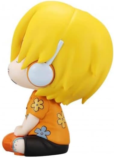 Rukappu ONE PIECE Sanji Miraishima Ver., Approx. 4.3 inches (110 mm), PVC Pre-painted Action Figure