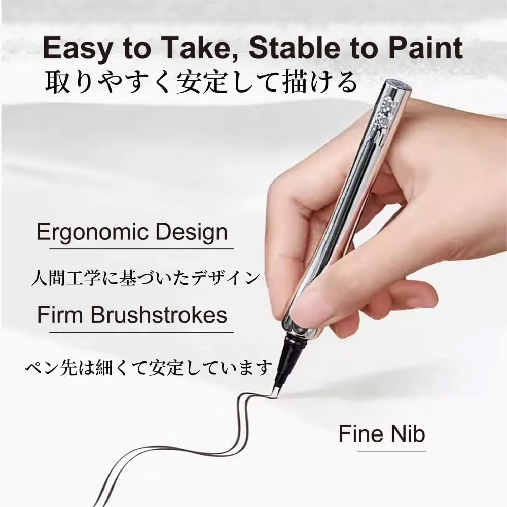 [Eyebrow Black Technology] Waterproof Bifurcal Eyebrow Pencil | Ultra Fine Eyebrow Pencil | Long Lasting Waterproof and Sweatproof | Natural Eyebrow Finish that Won't Fall Off | Permanent Eyebrow