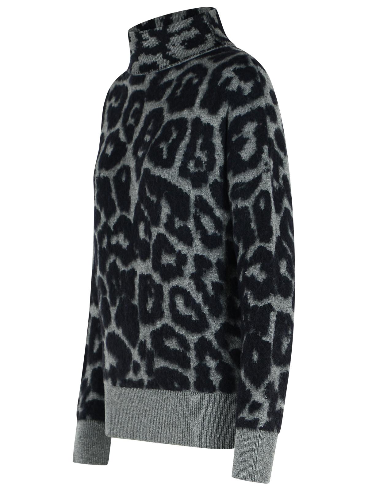 Stella Stella McCartney Grey Alpaca Blend Turtleneck Seater - Image 6