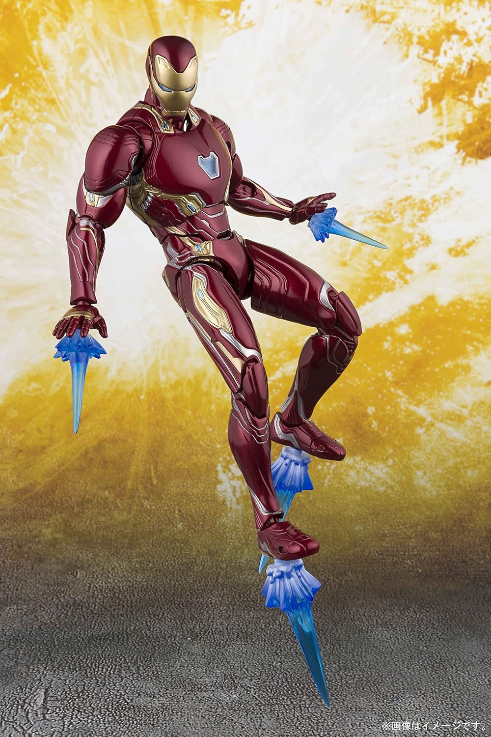 TAMASHII NATIONS S.H.フィギュアーツ アベンジャーズ アイアンマン マーク50 (アベンジャーズ/インフィニティ・ウォー) 約155mm PVC・ABS製 塗装済み可動フィギュア