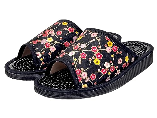 Daiming Shokai Women's Health Sandals, Japanese Pattern, Japanese Style, Slippers, Made in Japan