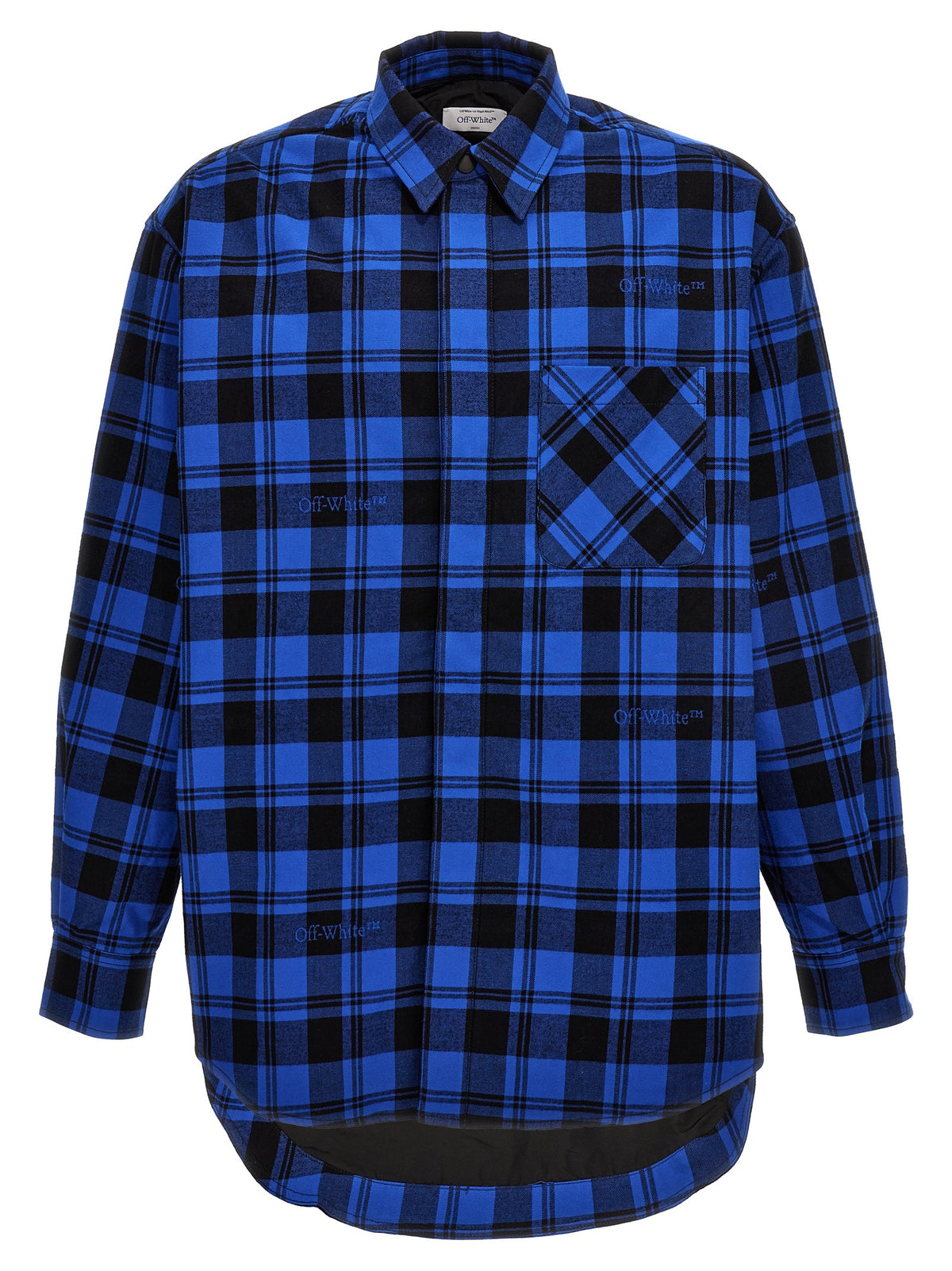 Off Off White 'Check Flannel' Overshirt - Image 6