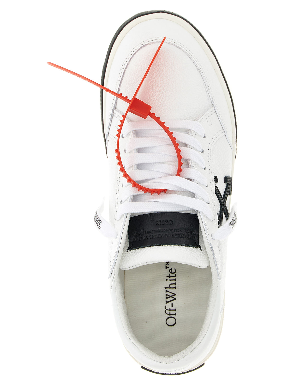 Off Off White 'New Low Vulcanized Leather' Sneakers - Image 6