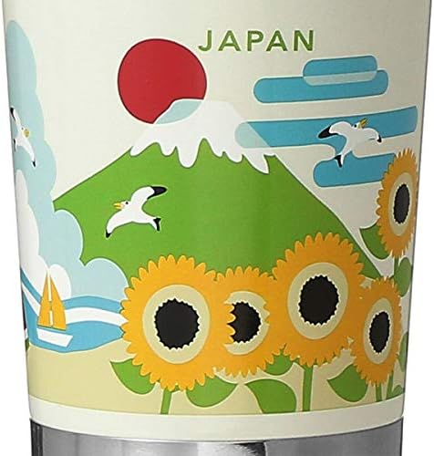 Starbucks Staba You Are Here Collection Stainless Steel Tumbler, Japan Summer 16.1 fl oz (473 ml), Japanese Style, Sunflower, Syringe, Castle, Fireworks, Summer, Mt. Fuji Green, Heat Retention, Cold Insulation, Japan Limited Coffee