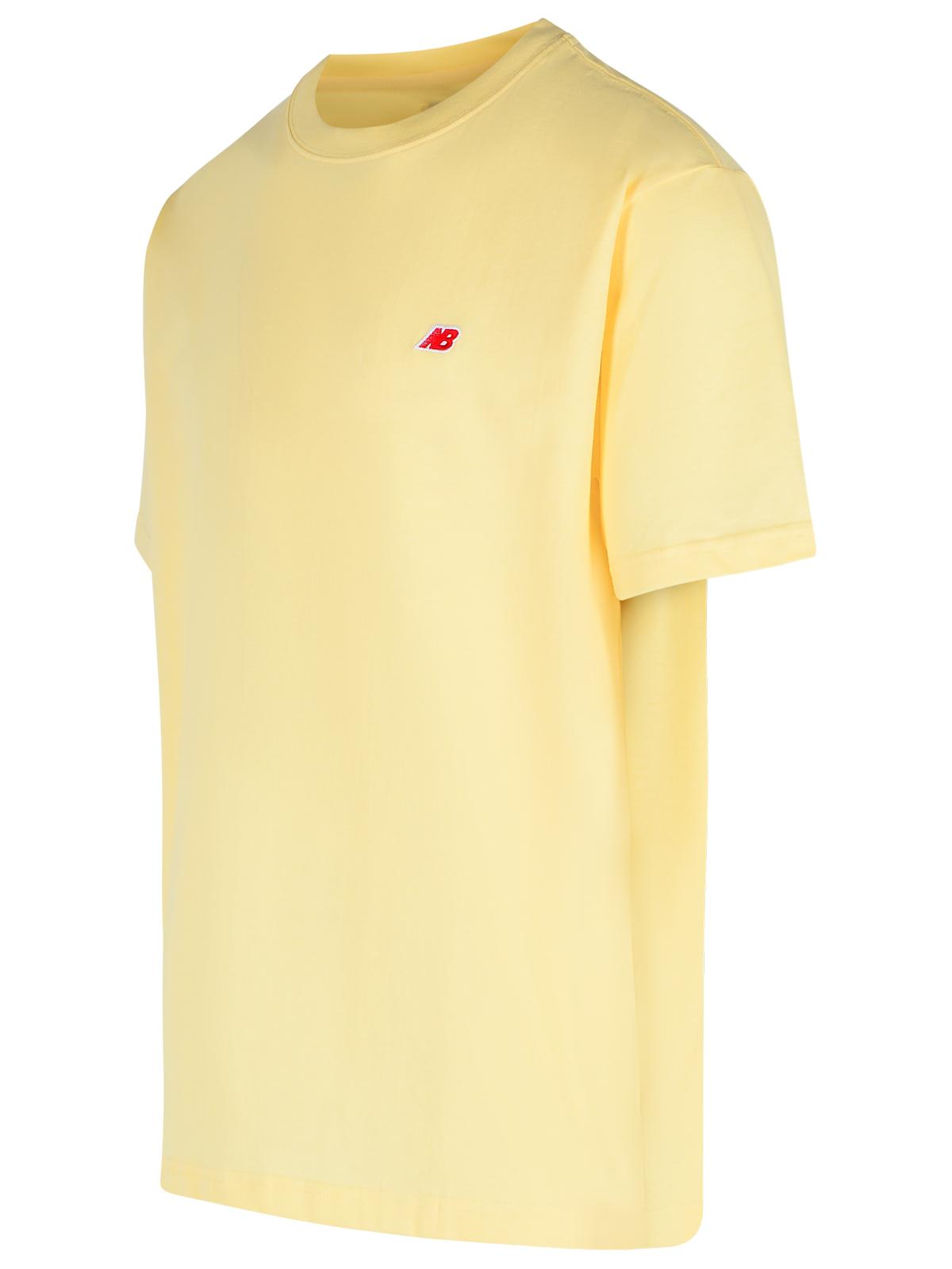Designer Brand ニューバランスブラウンコットンTシャツ - Image 6