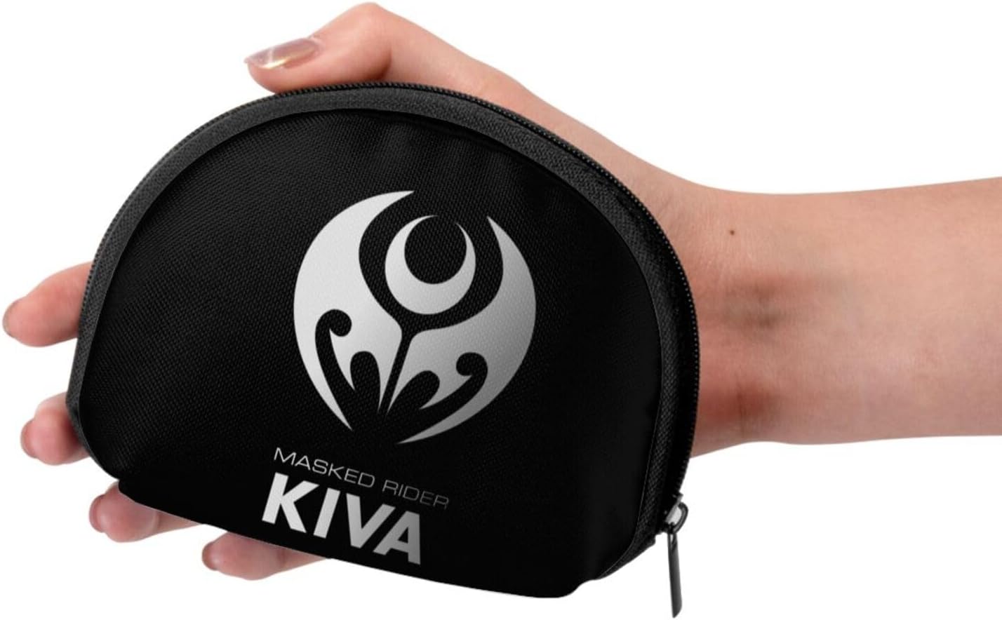 Women's Mini Wallet, Kamen Rider Kiva, Coin Purse, Coin Case, Semicircle, Cosmetic Pouch, Mini Pouch, Card Slots, Storage Pouch, Commuter Holder, Lightweight, Thin, Multi-functional, Stylish, Travel
