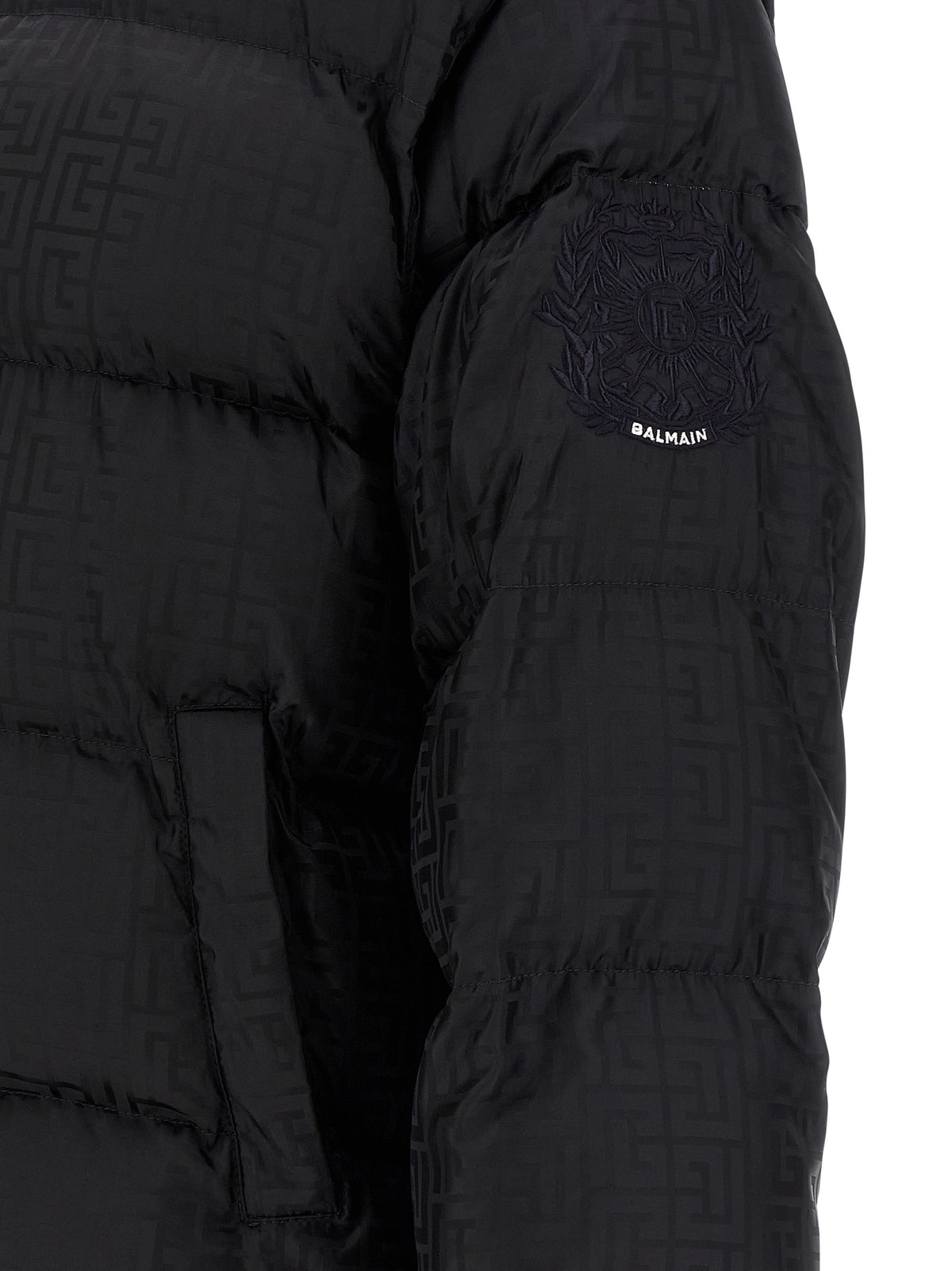 Balmain Balmain 'Monogram Pb Labirinto'ダウンジャケット - Image 6