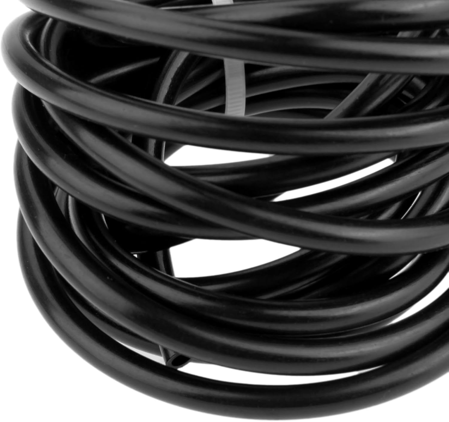 Grass Trimmer, Fuel Hose, For Lawn Mower, Grass Cutter, Chain Saw, Round Fuel Pipe, Plumbing, Oil Pipe, Durable, Agricultural Equipment, Chain Saw Components, Inner Diameter 0.1 inch (3 mm), Outer Diameter 0.2 inch (5 mm), Length 9.8 ft (3 m)