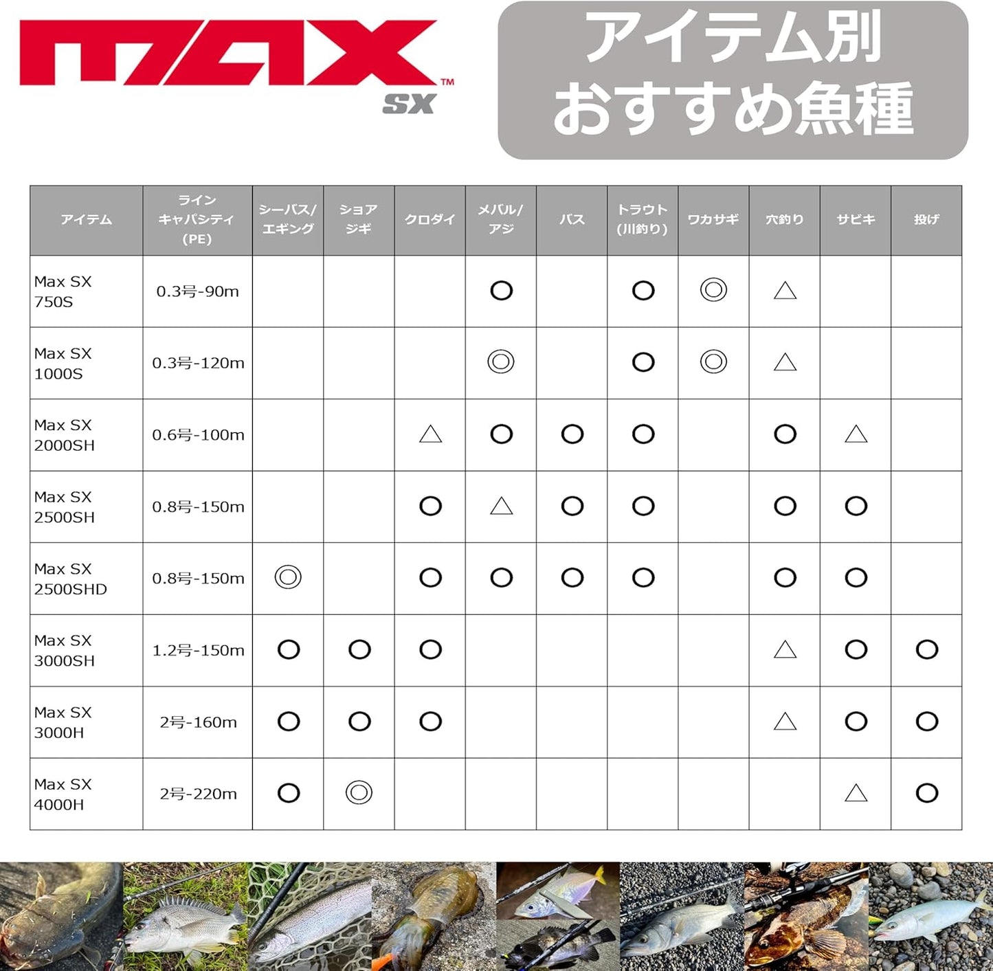 AbuGarcia (アブガルシア) マックス SX 750S