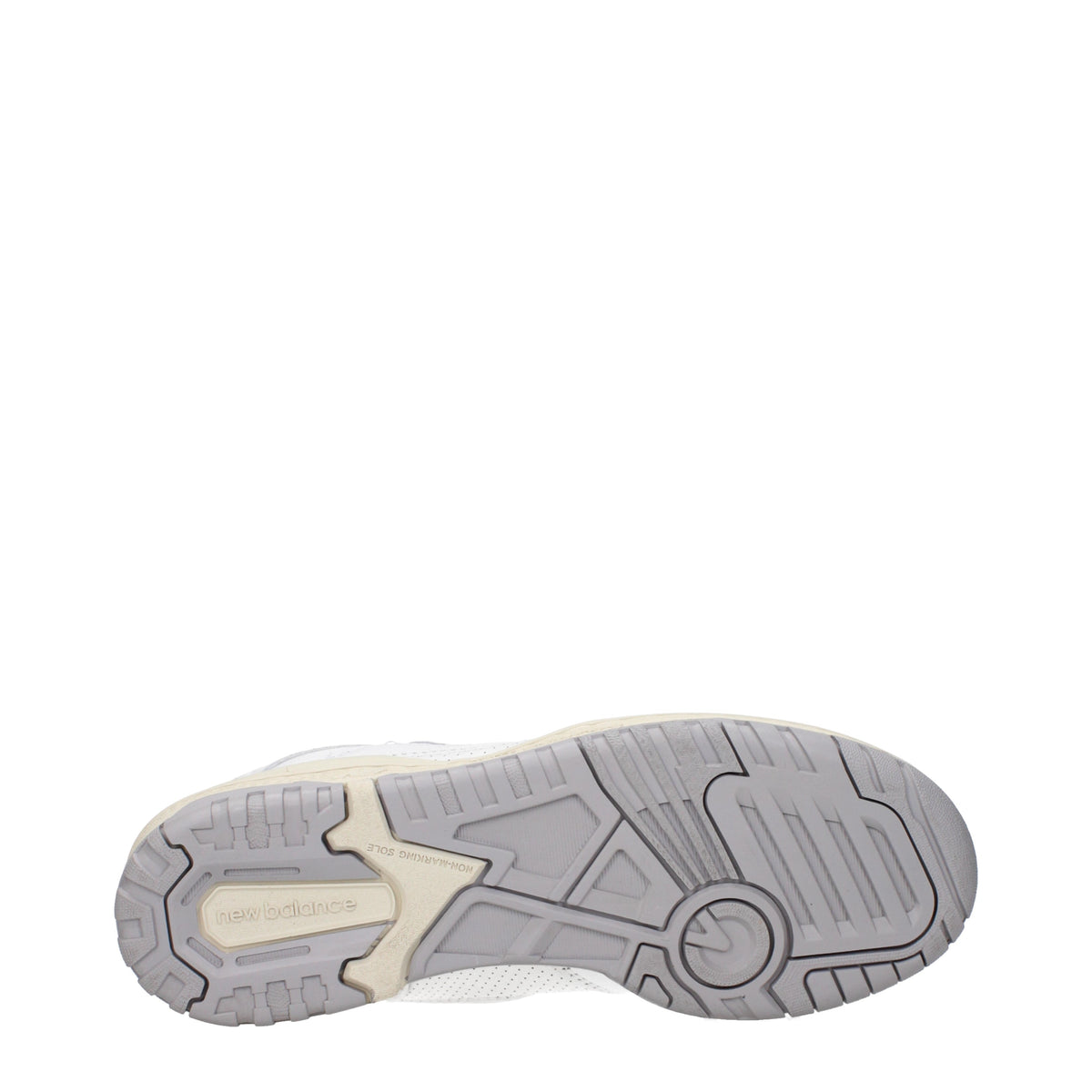 Designer Brand ニューバランス スニーカー 550 メンズs レザー ホワイト/ベージュ - Image 6