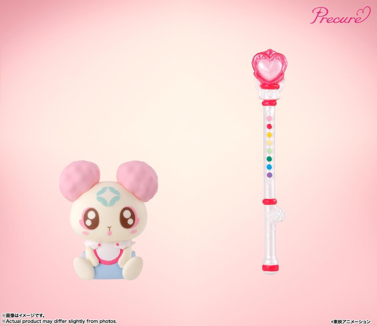 BANDAI SPIRITS S.H. Figuarts Fresh Pretty Cure! Cure Peach Precure Character Designer's Edition, Approx. 5.3 inches (135 mm), ABS & PVC Pre-painted Action Figure